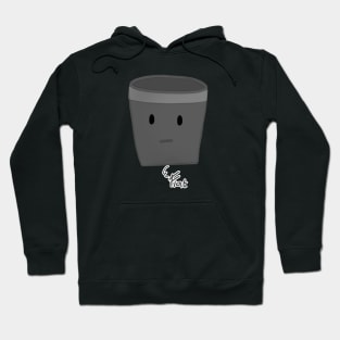 character pot expression flat Hoodie